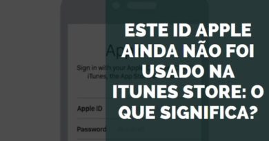 Este ID Apple Ainda Não Foi Usado na iTunes Store O que Fazer